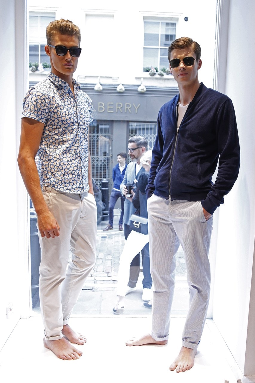 London Collections Men's Primavera/Estate 2015 Orlebar 